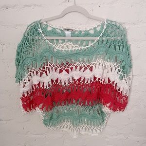 Women’s loose knit summer sweater